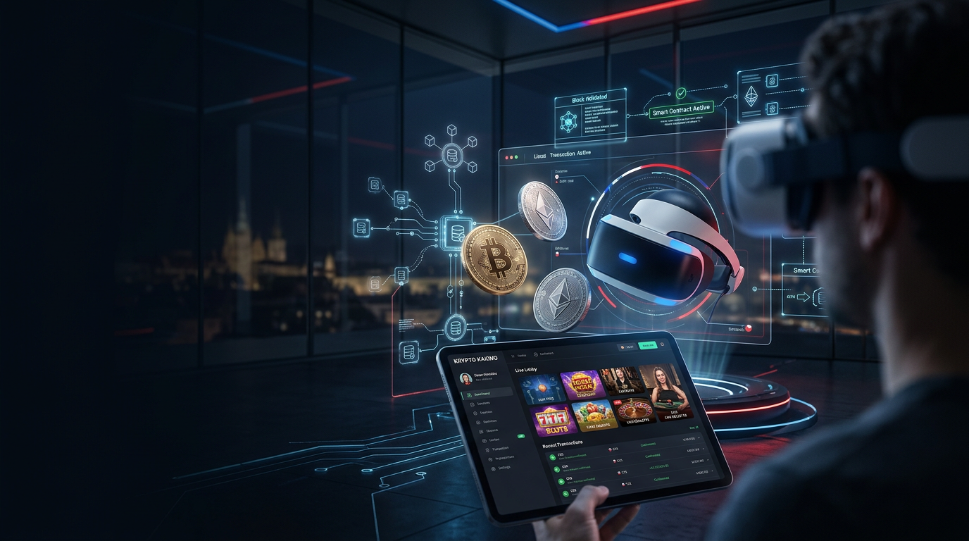 Krypto kasino a blockchain technologie v České republice 2026